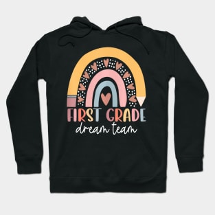 First Grade Dream Team Teacher Kids Back To School Hoodie